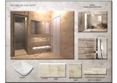 Harjunreuna apartment, Bathroom maket