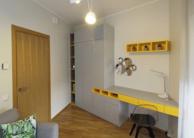 Interior of a four-room apartment on Priisle street